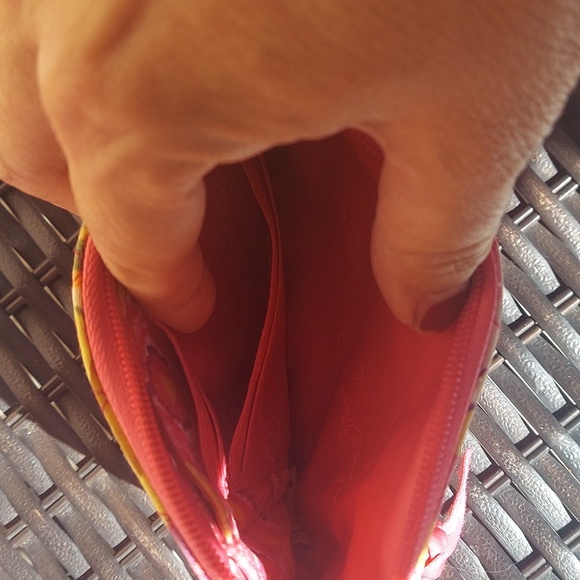 VERA🌸BRADLEY "Clementine" On The Go Bag, Pouch & Wallet Set - Picture 11 of 12